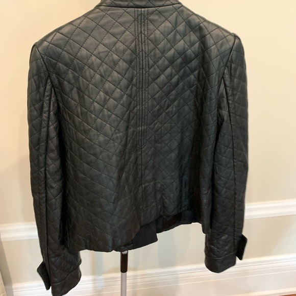Black Leather Jacket by Peter Nygard - Picture 3 of 6